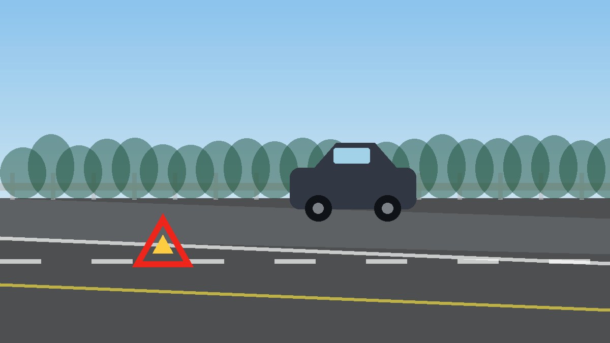 韶关道路故障安全等待现场图